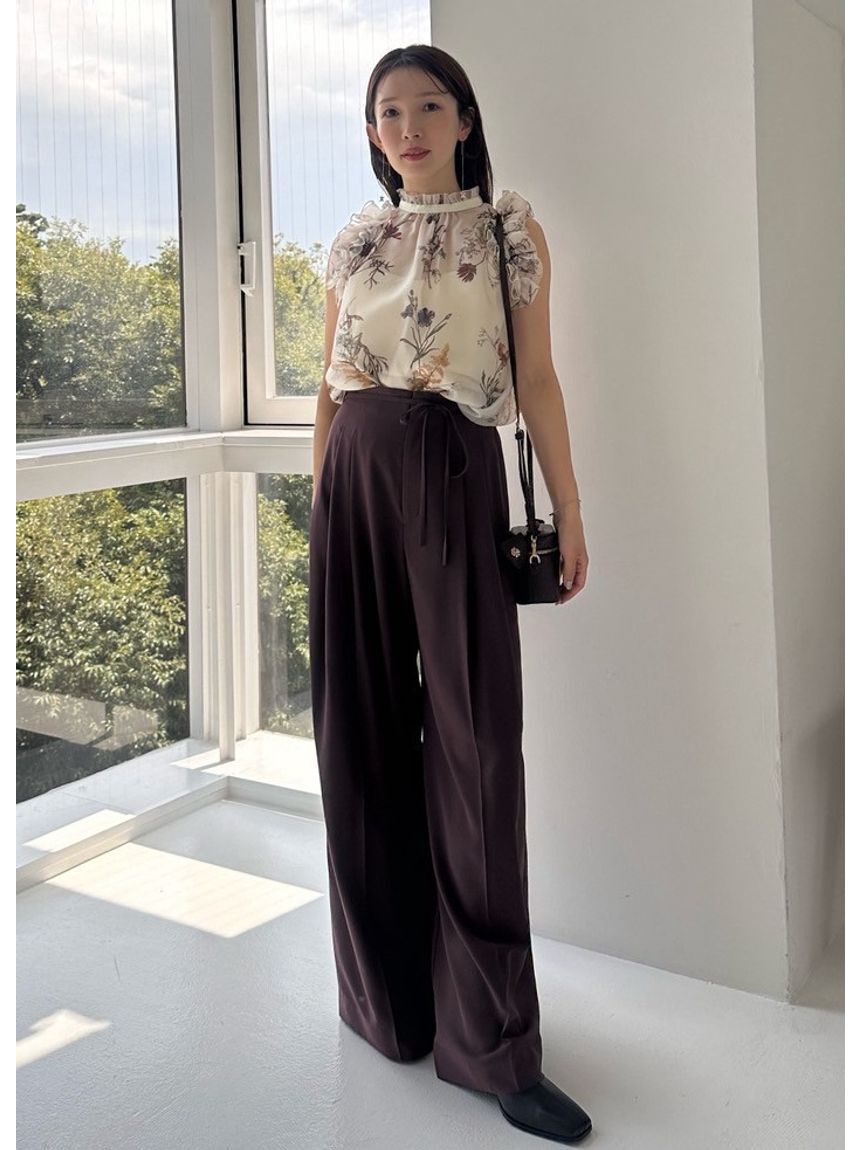 FRAY I.D「2wayギャザーフリルブラウス」|シャツ・ブラウス|