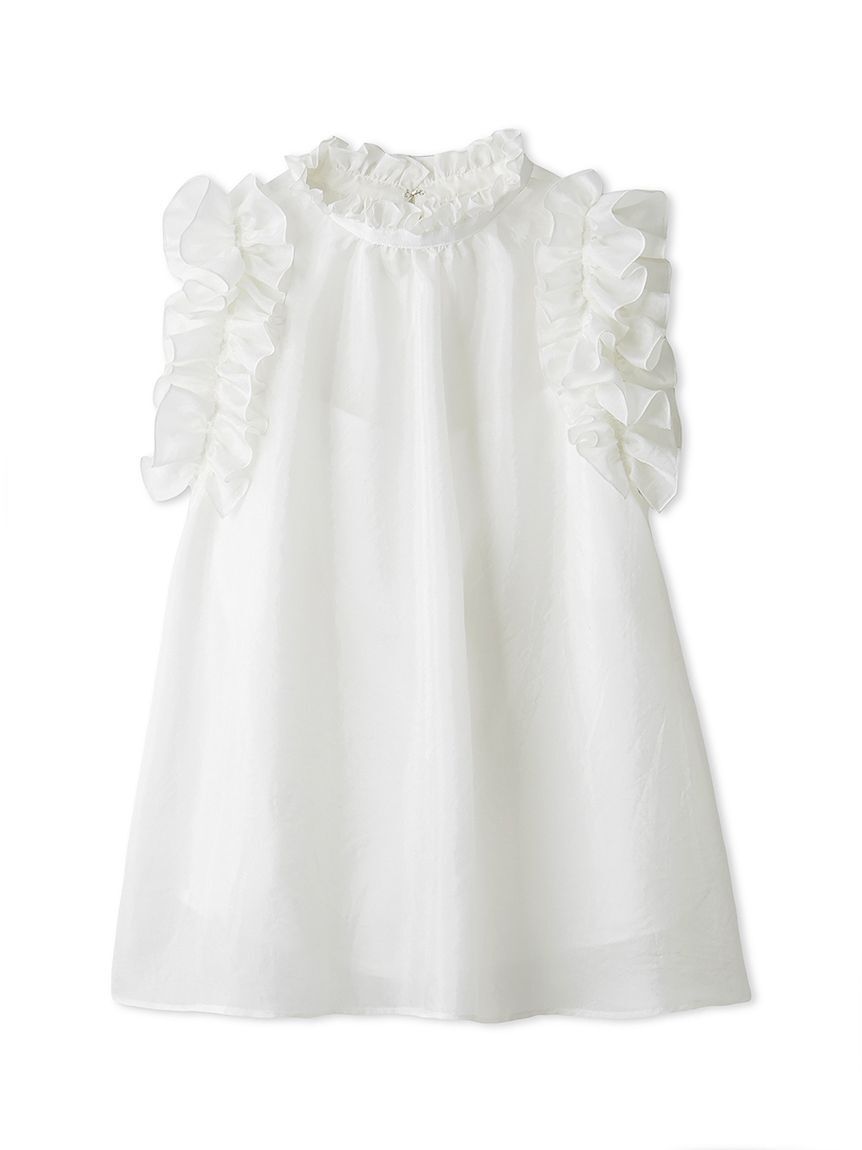 FRAY I.D「2wayギャザーフリルブラウス」|シャツ・ブラウス|