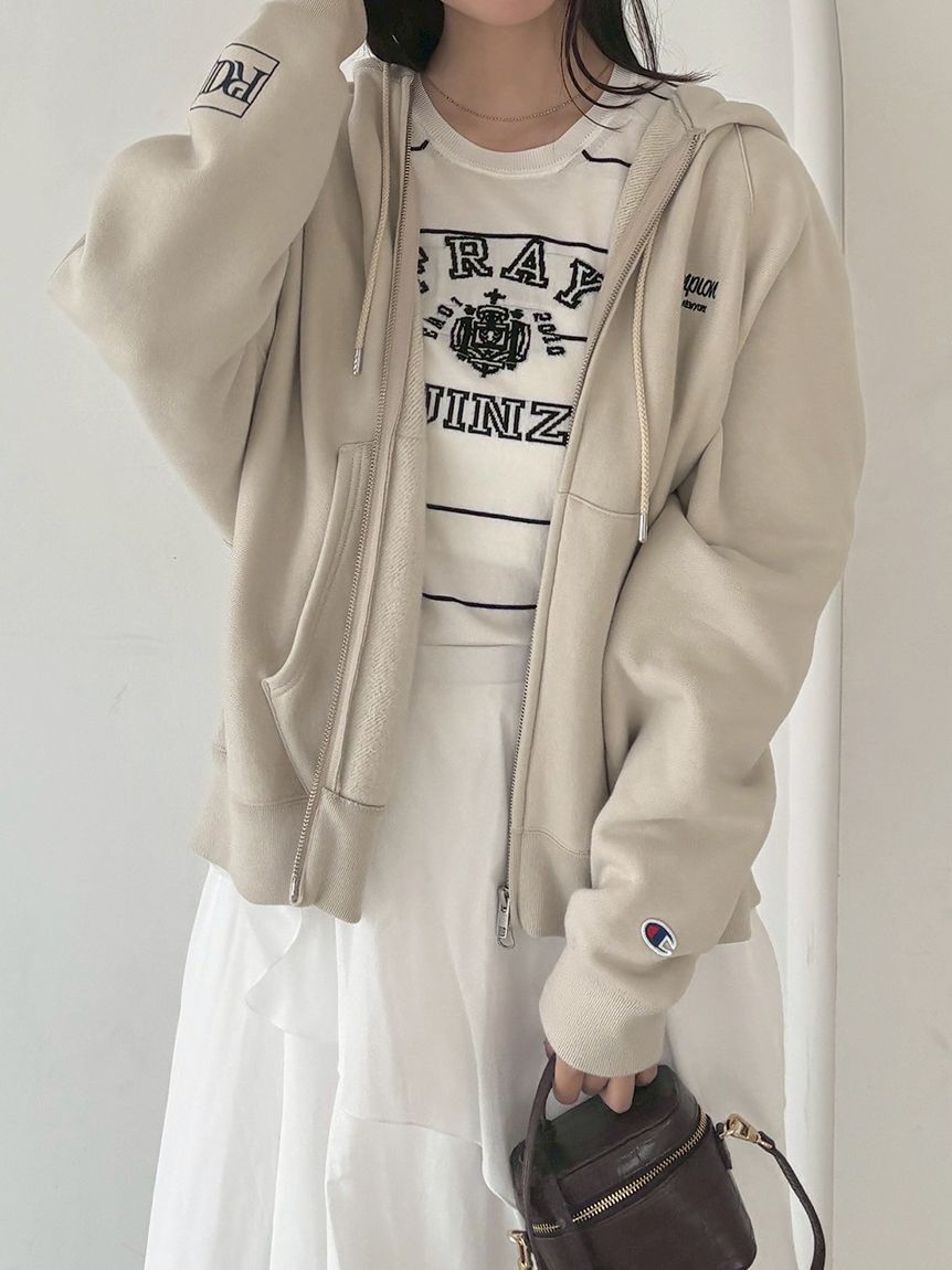 FRAY I.D「【FRAY I.D｜Champion】フルジップパーカ」|パーカー|