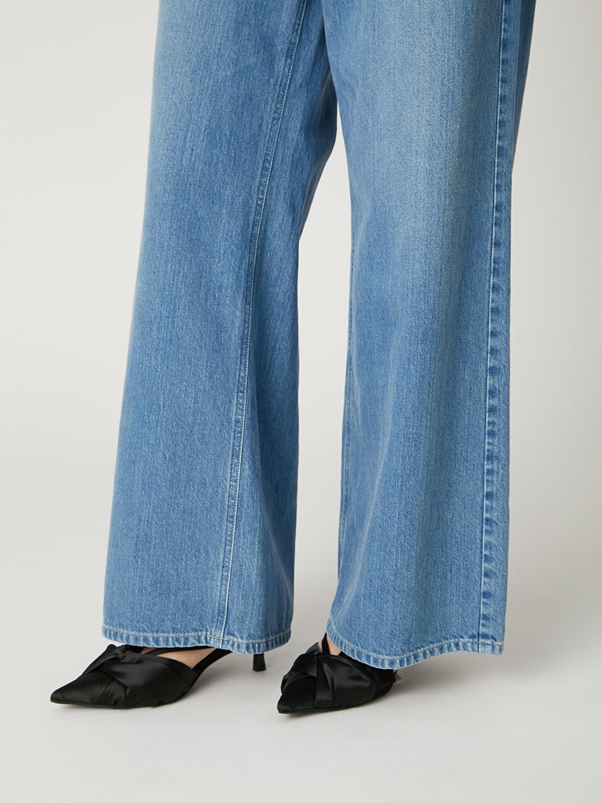 FRAY I.D「【Lee&times; FRAY I.D】ワイドパンツ」|デニム|