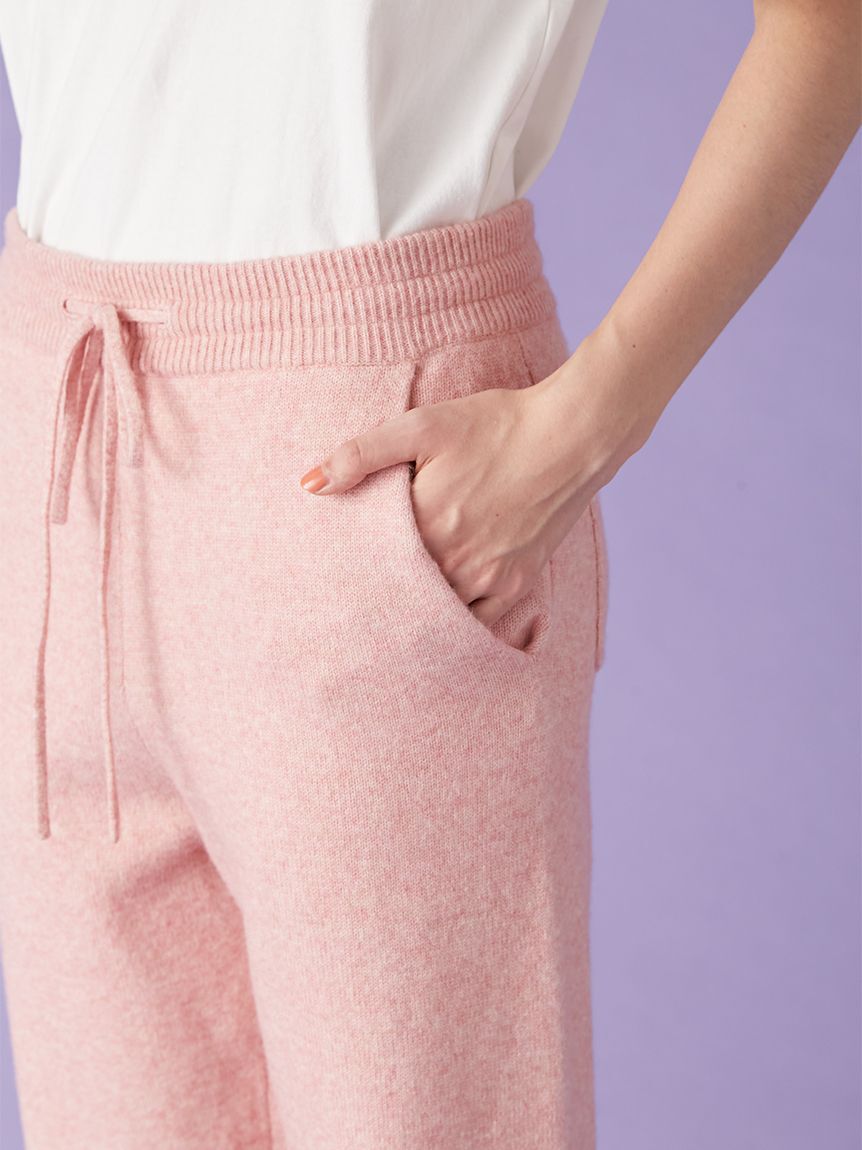 LILY BROWN「ニットリラックスパンツ」|チノ|