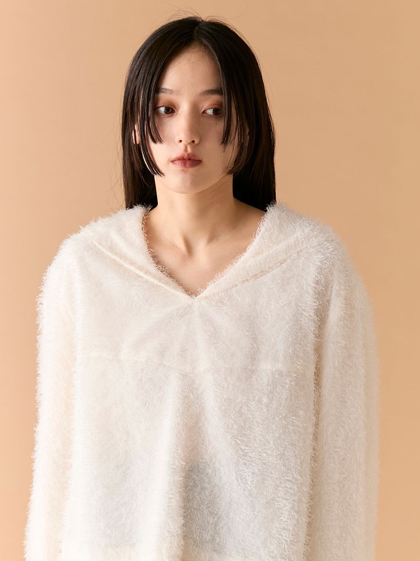 LILY BROWN「セーラーカラートップス」|カーディガン|