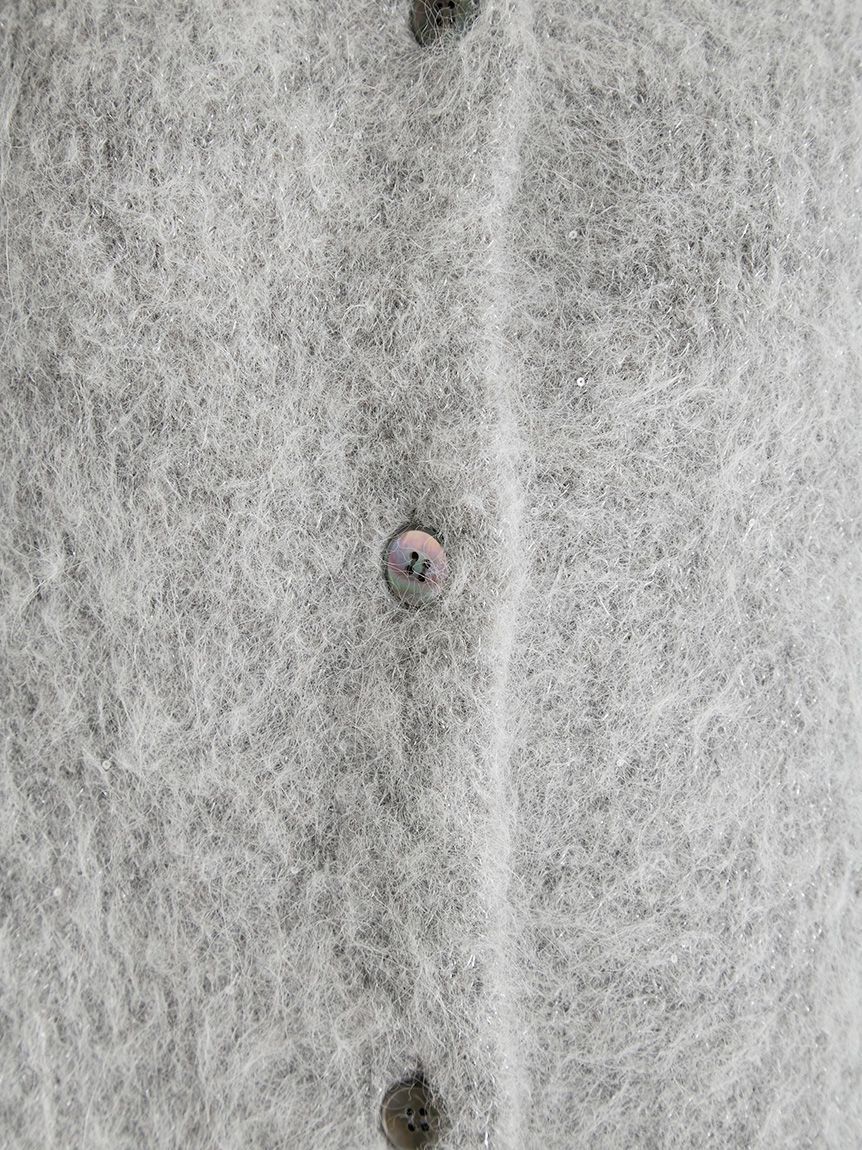 CELFORD「スパークルミディ丈カーディガン」|カーディガン|