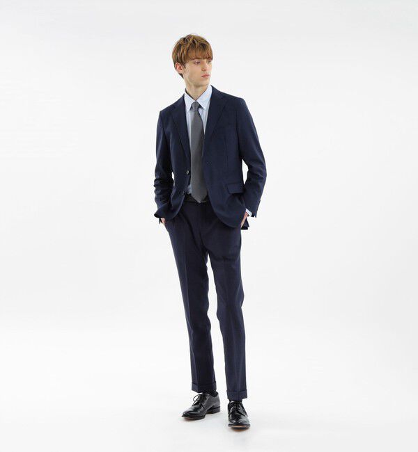 MACKINTOSH PHILOSOPHY「トロッター フレスクロストラウザーズ#108 ハイツイストストレッチ」|スラックス|