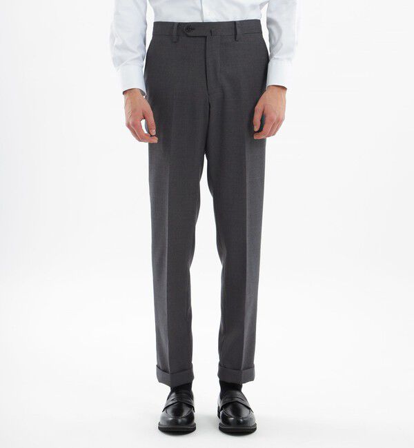 MACKINTOSH PHILOSOPHY「トロッター フレスクロストラウザーズ#108 ハイツイストストレッチ」|スラックス|