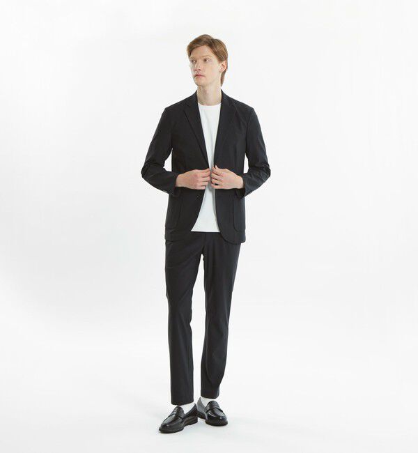 MACKINTOSH PHILOSOPHY「ドライフラットストレッチ イージーパンツ ハイテンショントリコット」|スラックス|