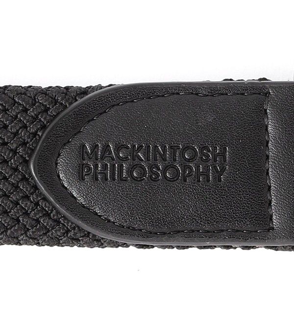 MACKINTOSH PHILOSOPHY「エラスティックメッシュ カジュアルベルト」|ベルト|
