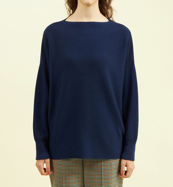 MACKINTOSH PHILOSOPHY「【WEB&一部店舗限定】ボートネックターンバックニット」|ニット・セーター|