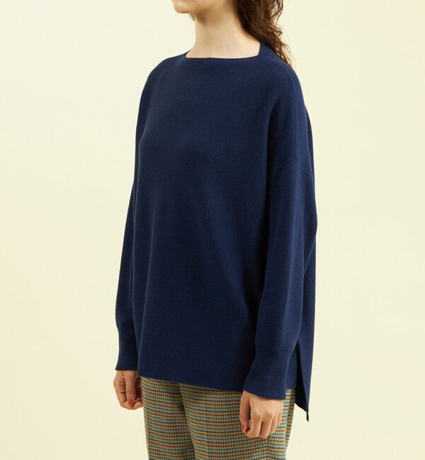 MACKINTOSH PHILOSOPHY「【WEB&一部店舗限定】ボートネックターンバックニット」|ニット・セーター|