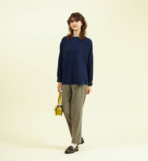 MACKINTOSH PHILOSOPHY「【WEB&一部店舗限定】ボートネックターンバックニット」|ニット・セーター|