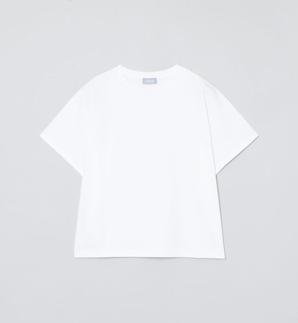 MACKINTOSH PHILOSOPHY「GREY LABEL クールタッチコットン半袖ドルマンTシャツ」|Tシャツ・カットソー|ホワイト