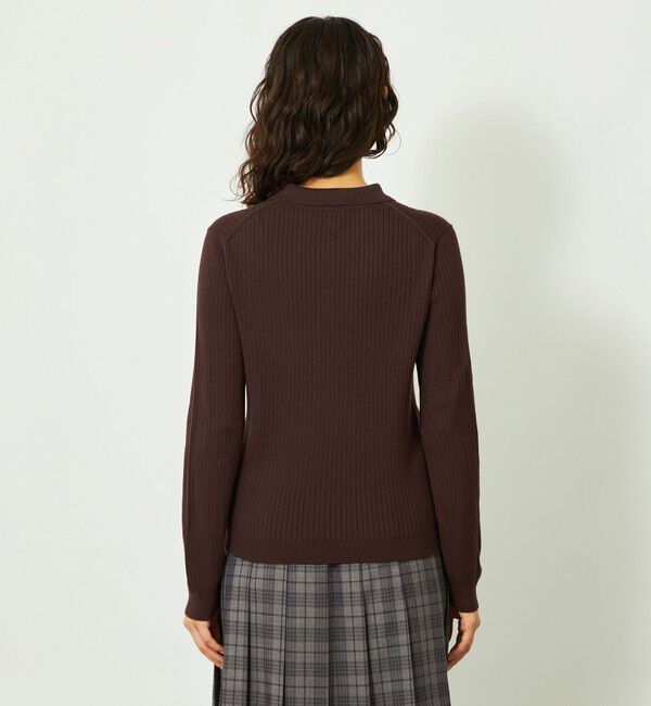 MACKINTOSH PHILOSOPHY「GREY LABEL 衿付ニットカーディガン」|ニット・セーター|