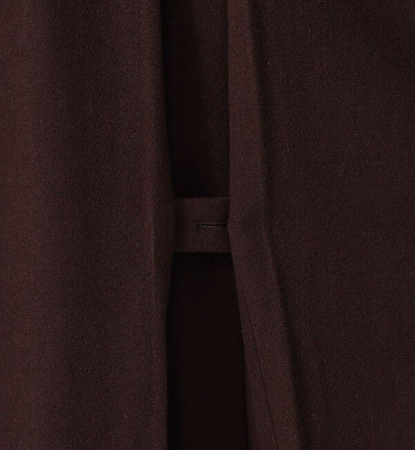  「ベルテッド ステンカラーウールコート」|その他|