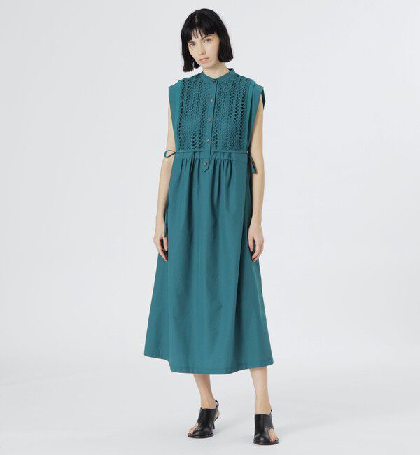  「レースレイヤードワンピース」|ワンピース|