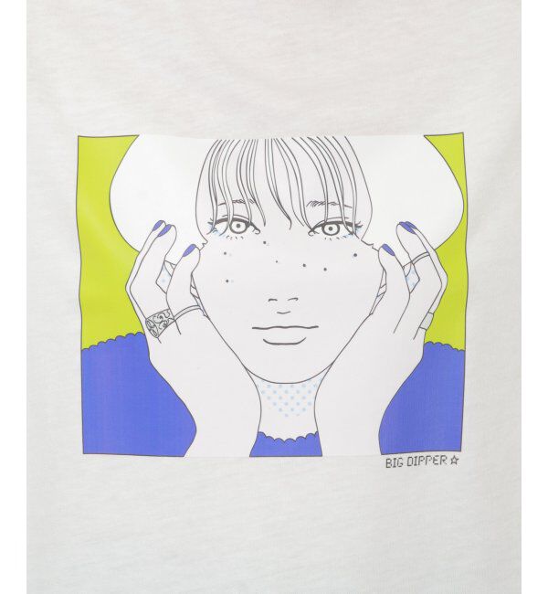 ikka「Kisaコラボ BIG DipperプリントT」|Tシャツ・カットソー|