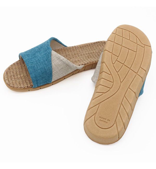 TOKYO DESIGN CHANNEL「ルームサンダルバイカラー　Ｌサイズ」|ルームシューズ|