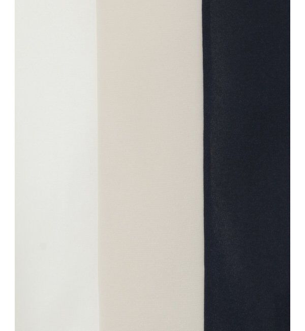 ikka「【接触冷感／吸水速乾】マルチファンクション縦切り替えT【親子おそろい】」|Tシャツ・カットソー|