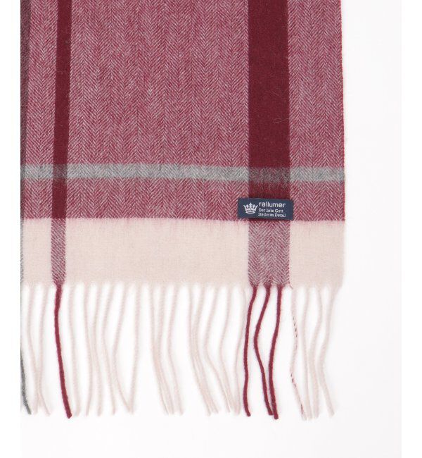 ikka「ウールパネルヘリンボーンマフラー」|マフラー|