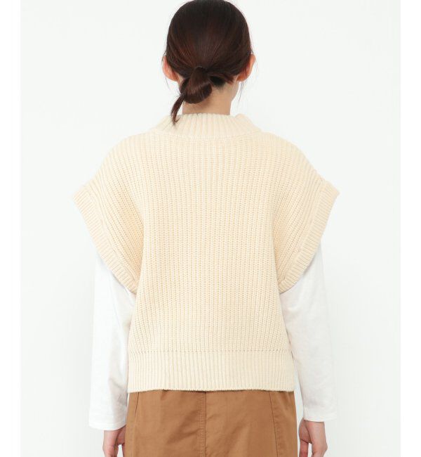 Lbc with Life「ケーブル2WAYニット」|カーディガン|