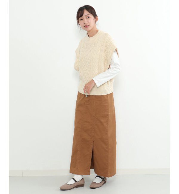 Lbc with Life「ケーブル2WAYニット」|カーディガン|