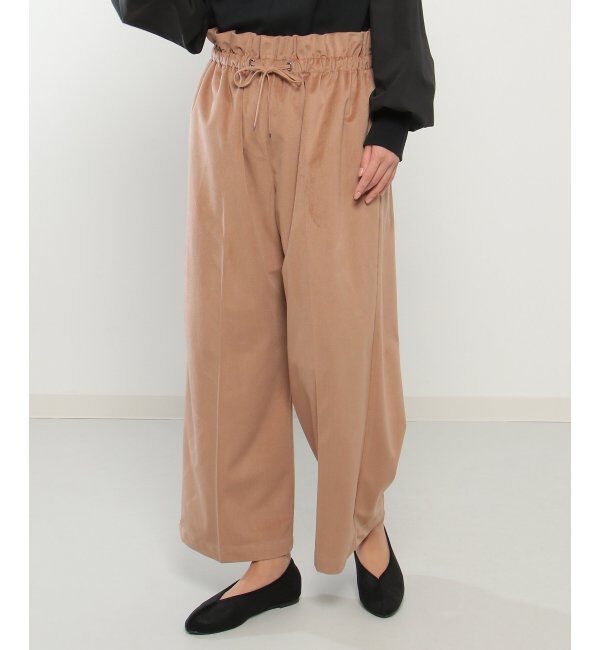 Lbc with Life「ベロアコールウエストシャーリングパンツ」|その他|