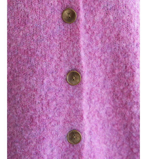 Lbc with Life「リサイクルモコモコ2WAYカーディガン」|カーディガン|