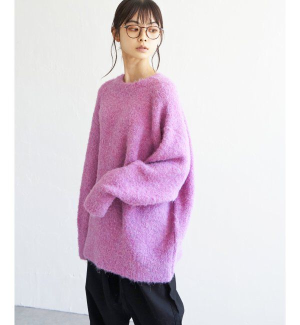 Lbc with Life「リサイクルモコモコ2WAYカーディガン」|カーディガン|