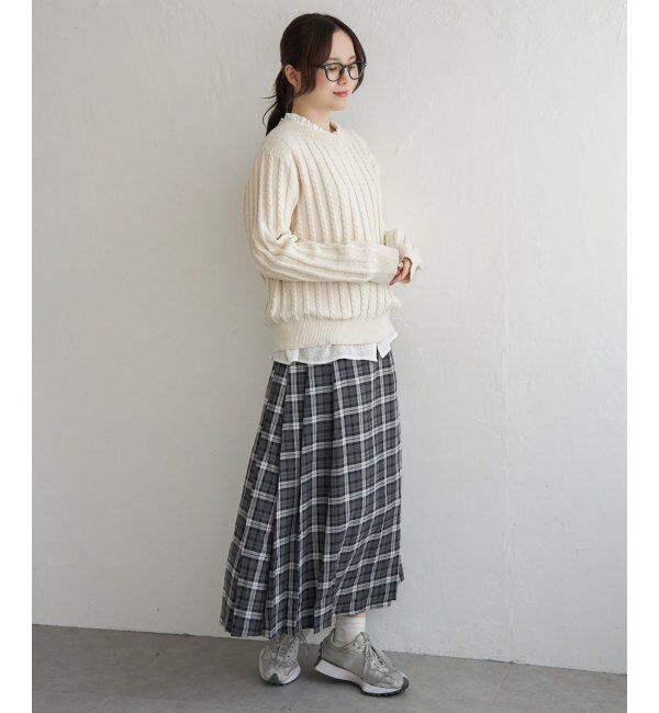 Lbc with Life「クリスマスケーブルニットプルオーバー」|カーディガン|