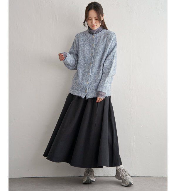 Lbc with Life「リサイクルモコモコ2WAYカーディガン」|カーディガン|