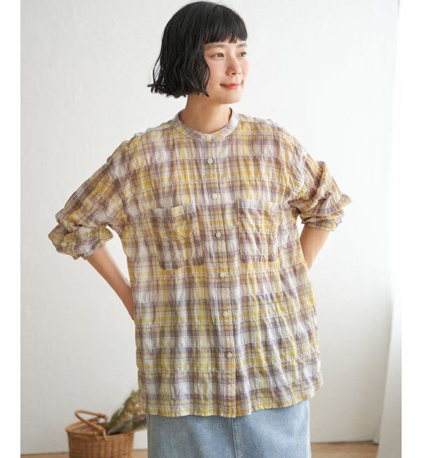 Lbc with Life「バックシャーリングロングシャツ」|シャツ・ブラウス|