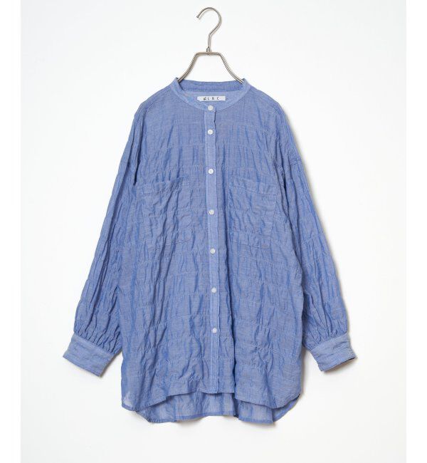 Lbc with Life「バックシャーリングロングシャツ」|シャツ・ブラウス|