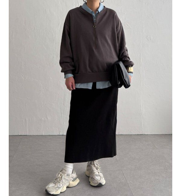 Lbc with Life「ハーフジップ裏毛プルオーバー」|その他|