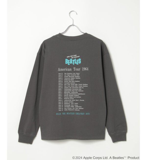 VENCE share style「THE BEATLES ザ ビートルズ ツアープリントロングスリーブバンドT」|Tシャツ・カットソー|