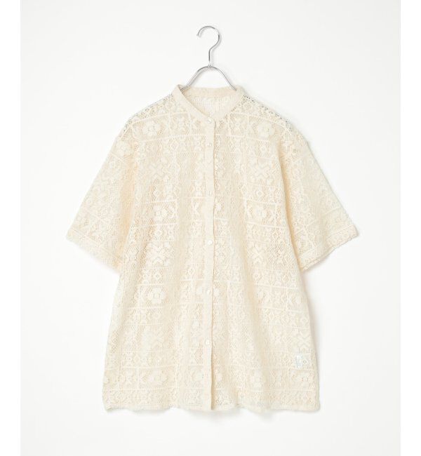 VENCE share style「レーススタンドシャツ」|シャツ・ブラウス|