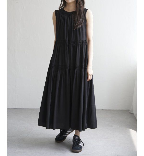 VENCE share style「バックリボンティアードワンピース」|ワンピース|