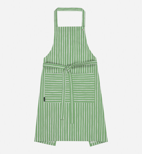 Marimekko「Piccolo エプロン」|その他|ﾗｲﾄｸﾞﾚｰ&times;ｸﾞﾘｰﾝ
