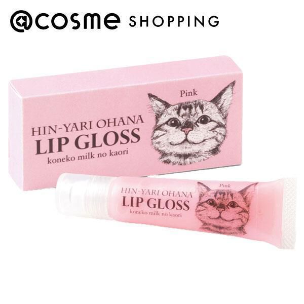  「フェリシモ猫部 猫の鼻にキスしたみたい ひんやりお鼻リップグロス ピンク 本体 (12g)」|リップメイク|その他