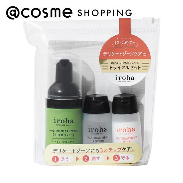  「iroha INTIMATE CARE トライアルセット」|シャンプー|その他