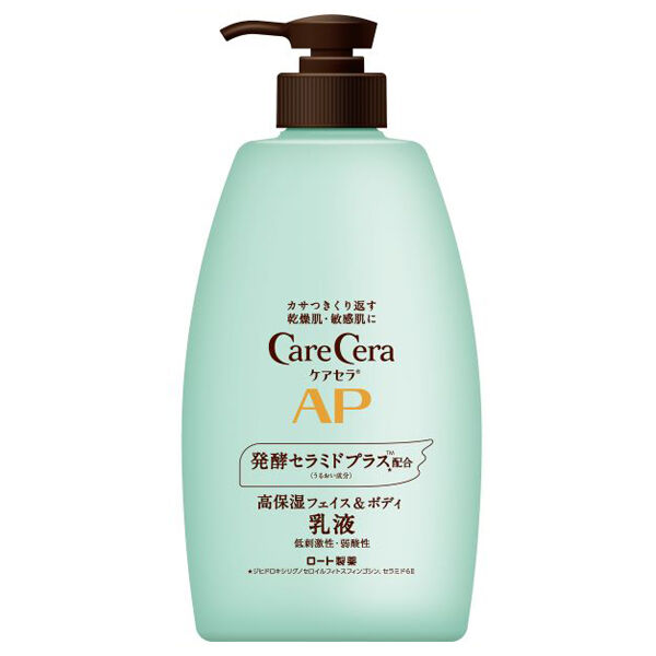  「ケアセラ APフェイス＆ボディ乳液 大容量本体 (400ml)」|乳液|