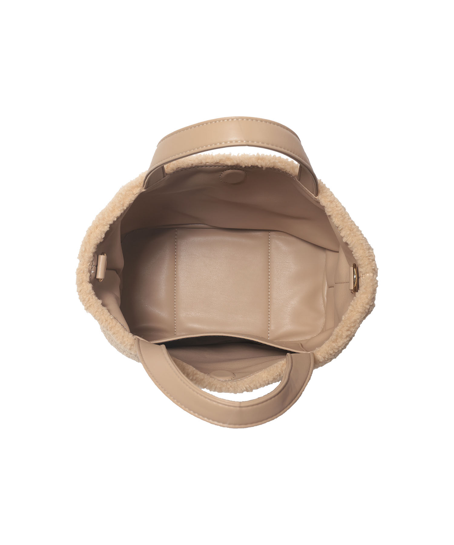 MARY QUANT「ボアリバーシブル 2WAYミニトート」|ショルダー・メッセンジャー|