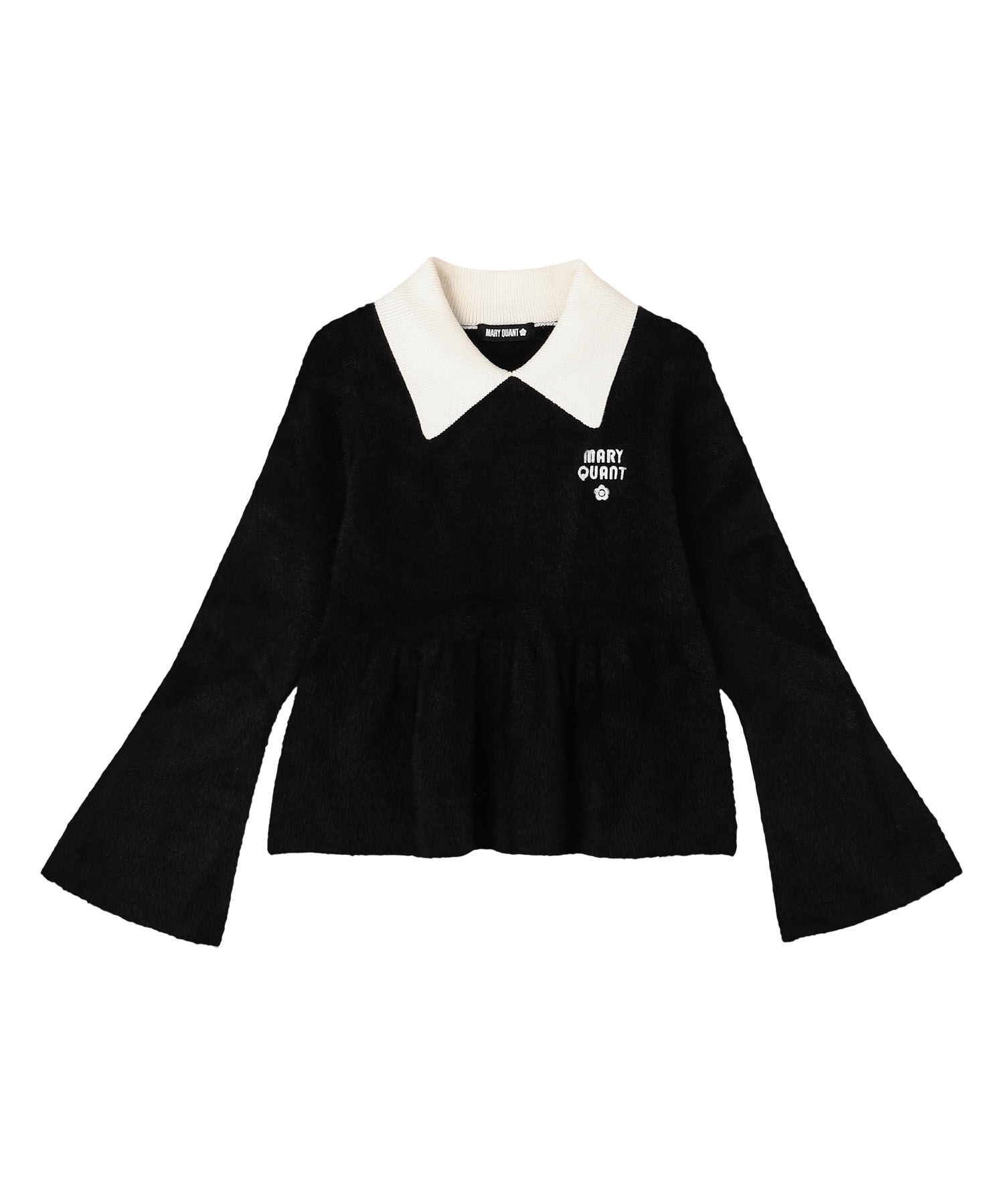 MARY QUANT「シャギーペプラム プルオーバー」|スウェット・ジャージ|