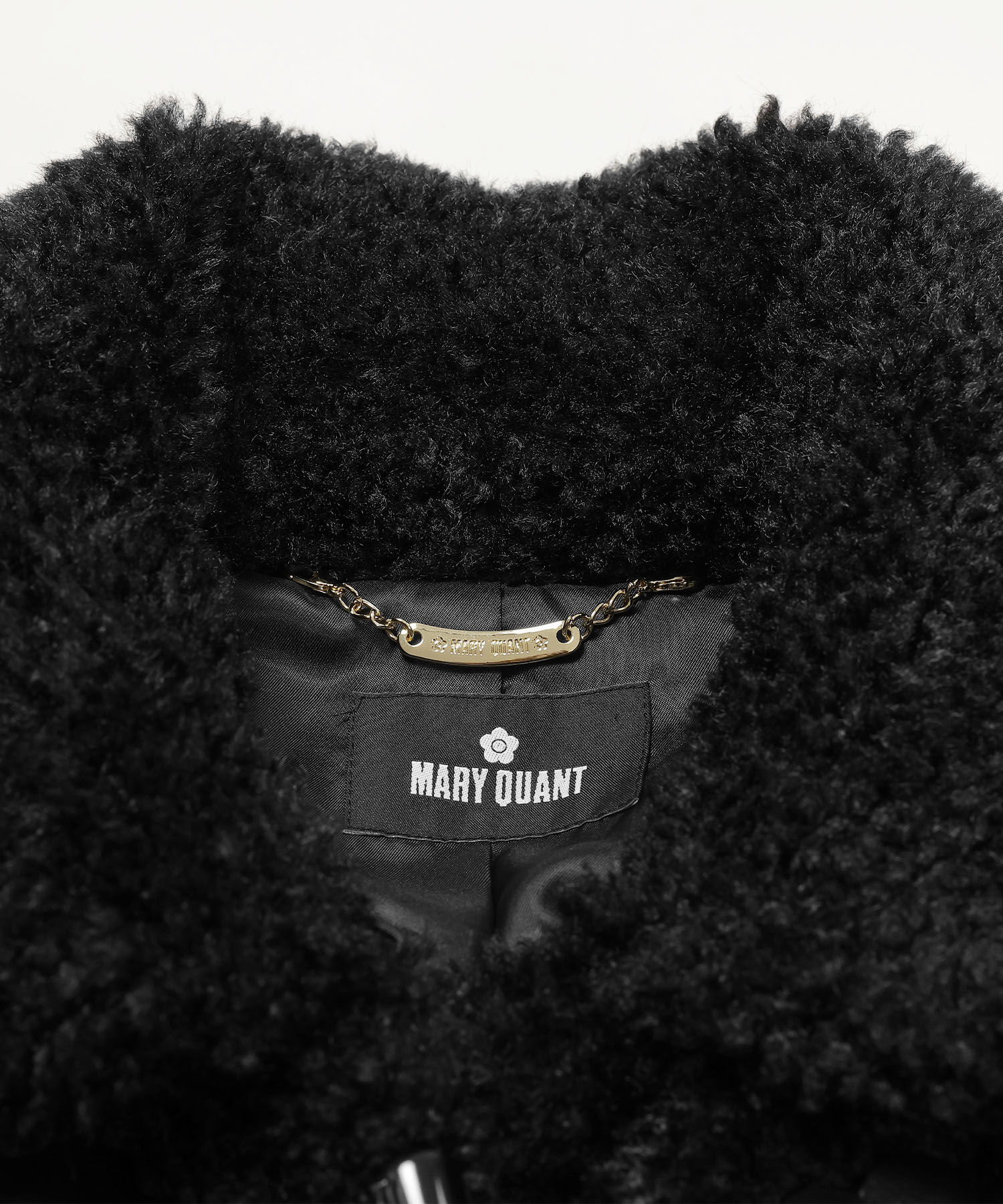 MARY QUANT「ボアダッフル ブルゾン」|ダッフルコート|