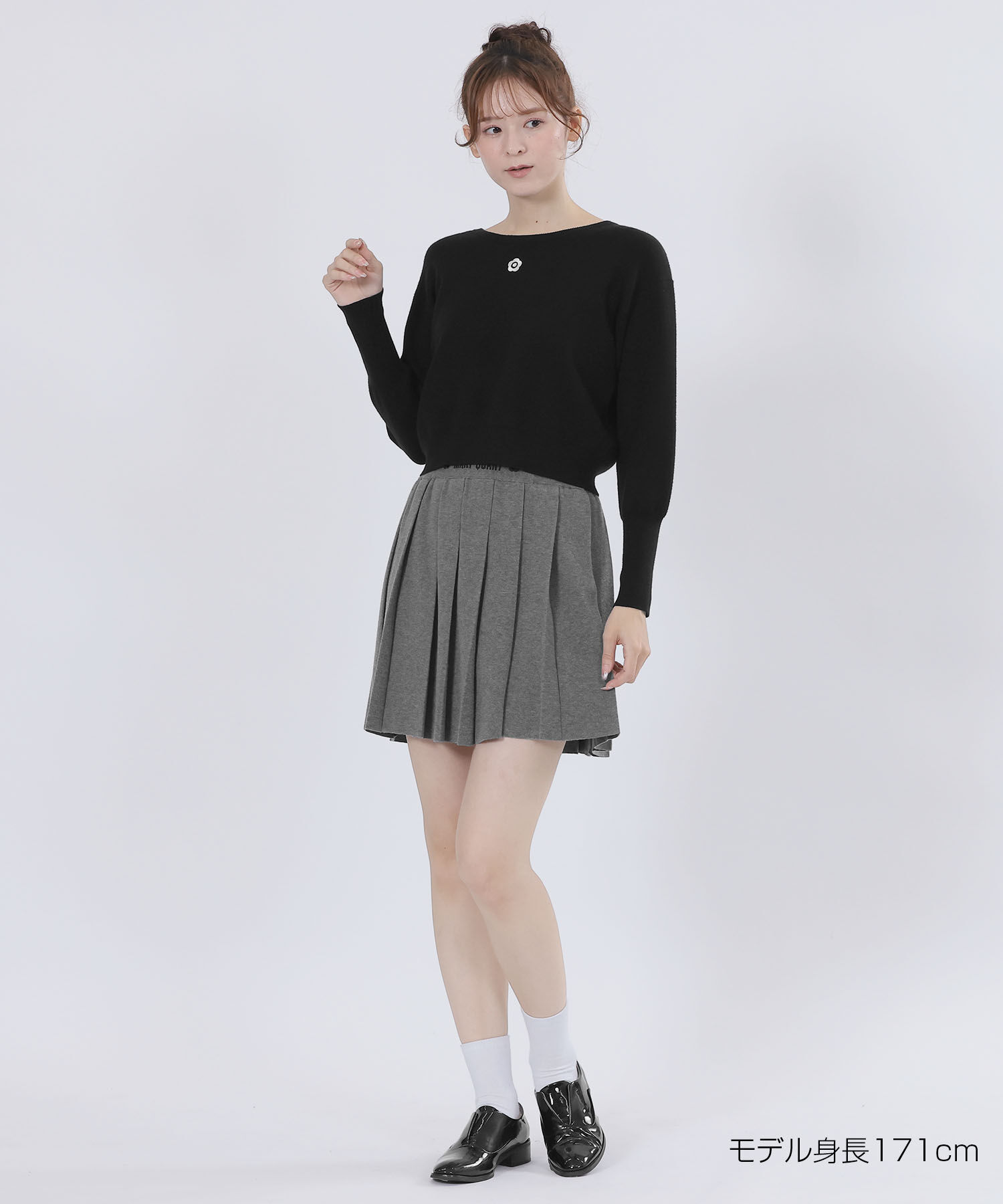 MARY QUANT「バックリボンニット プルオーバー」|シャツ・ブラウス|