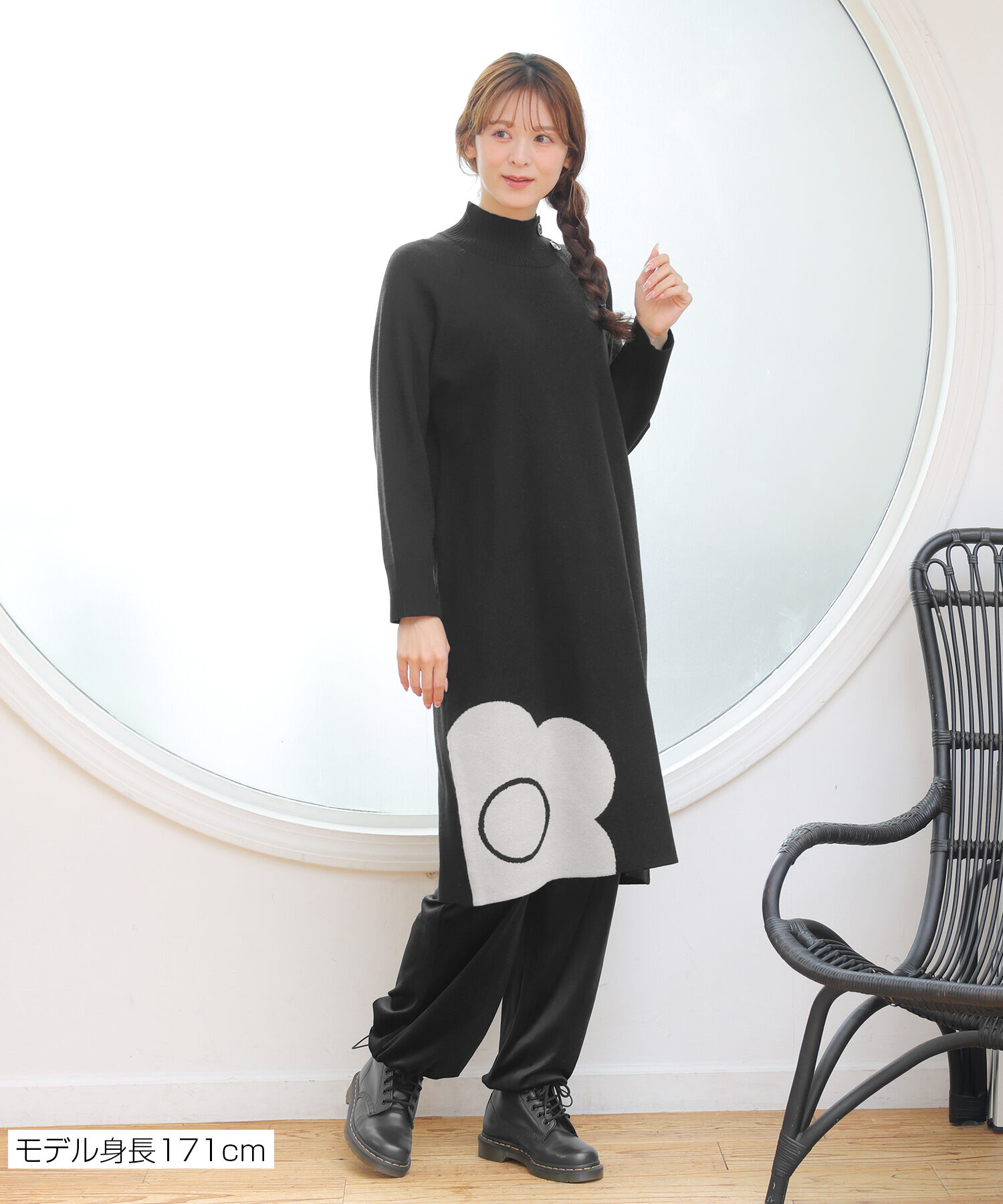 MARY QUANT「デイジーJQニット ワンピース」|ワンピース|