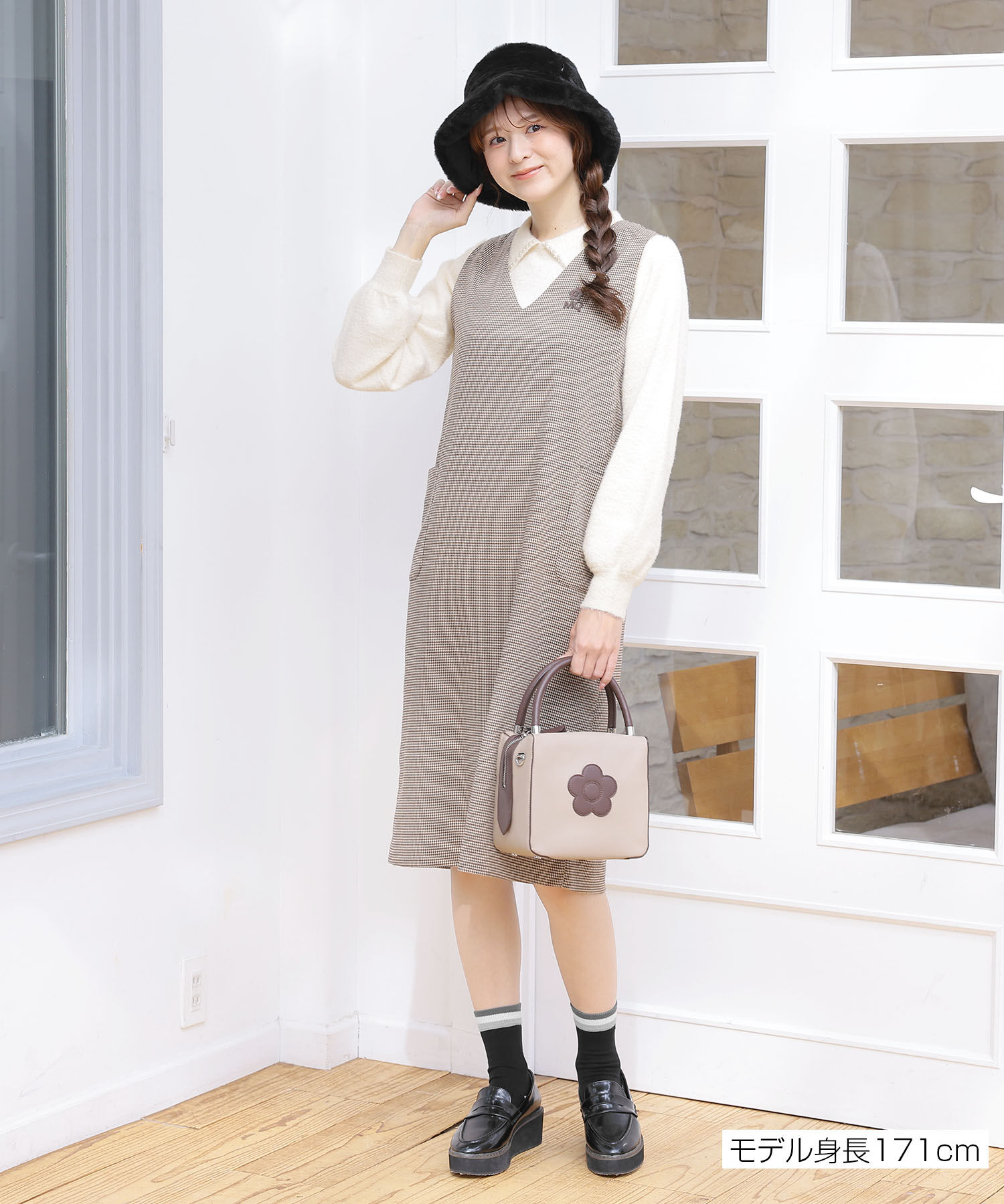 MARY QUANT「パールシャギーニット プルオーバー」|ニット・セーター|