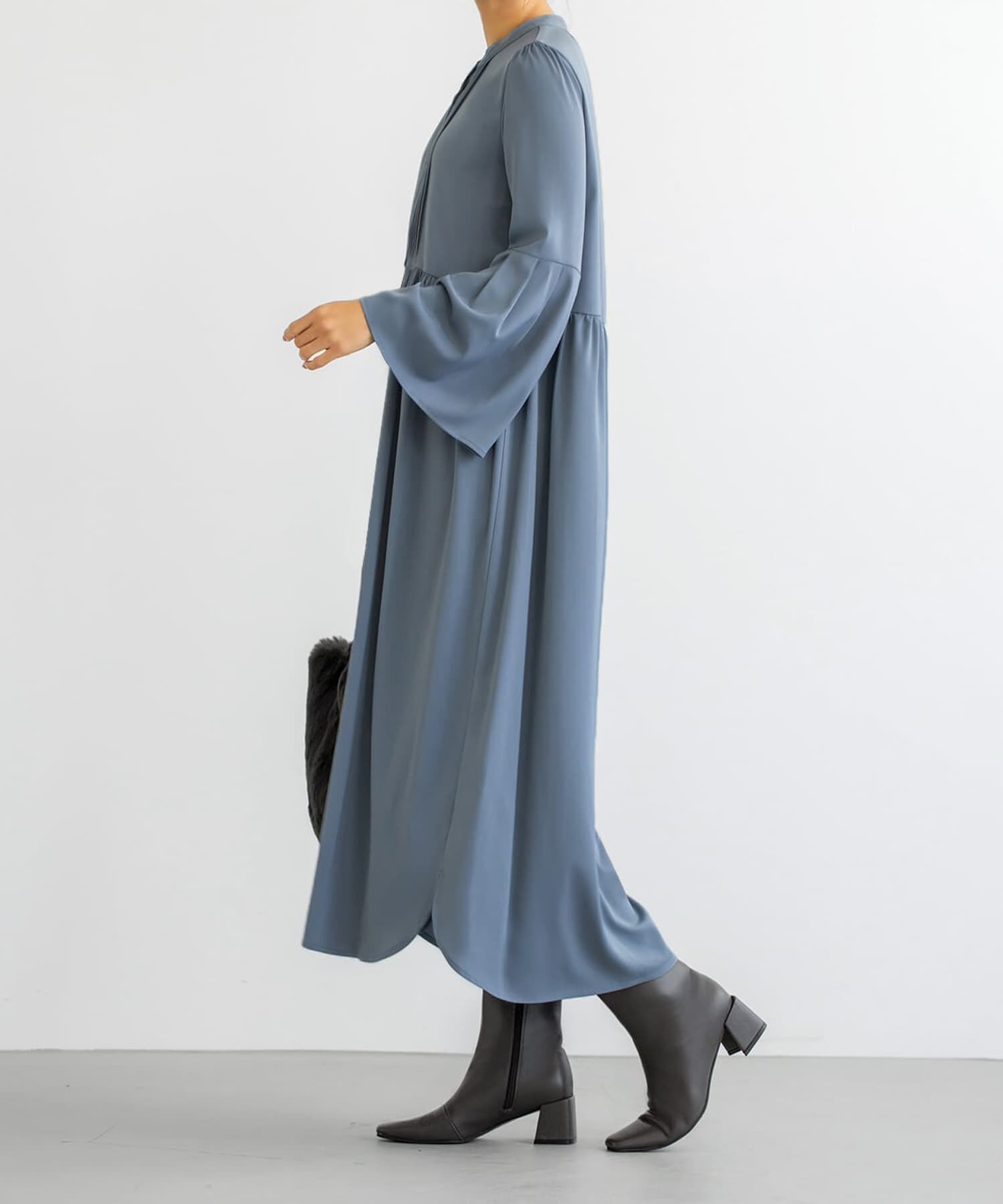 STYLE DELI「タック＆ギャザーワンピース」|ワンピース|