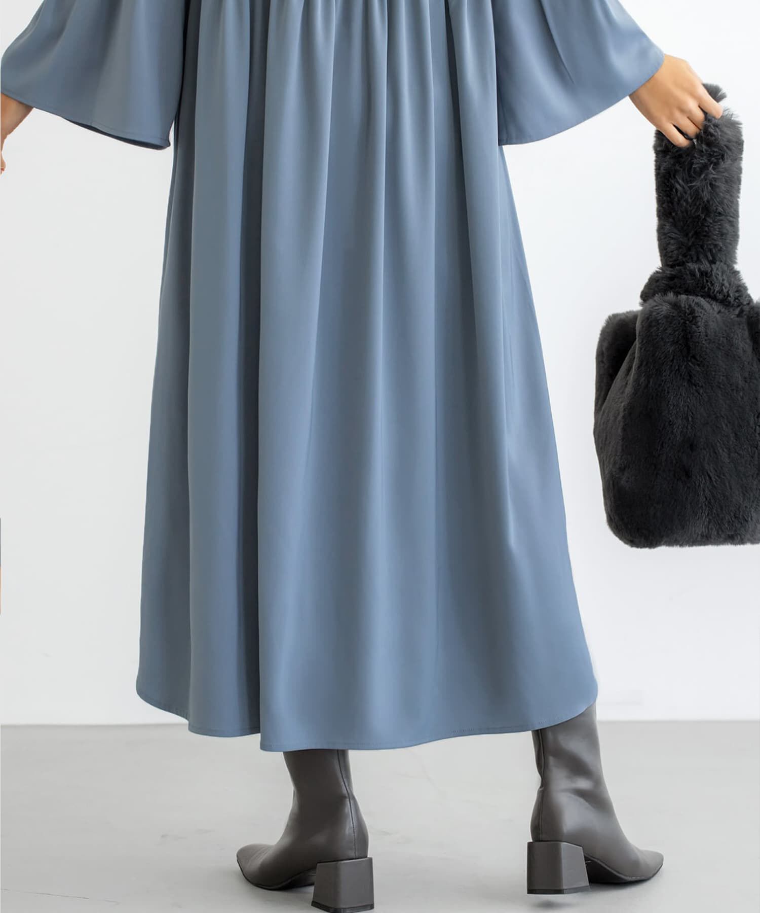 STYLE DELI「タック＆ギャザーワンピース」|ワンピース|