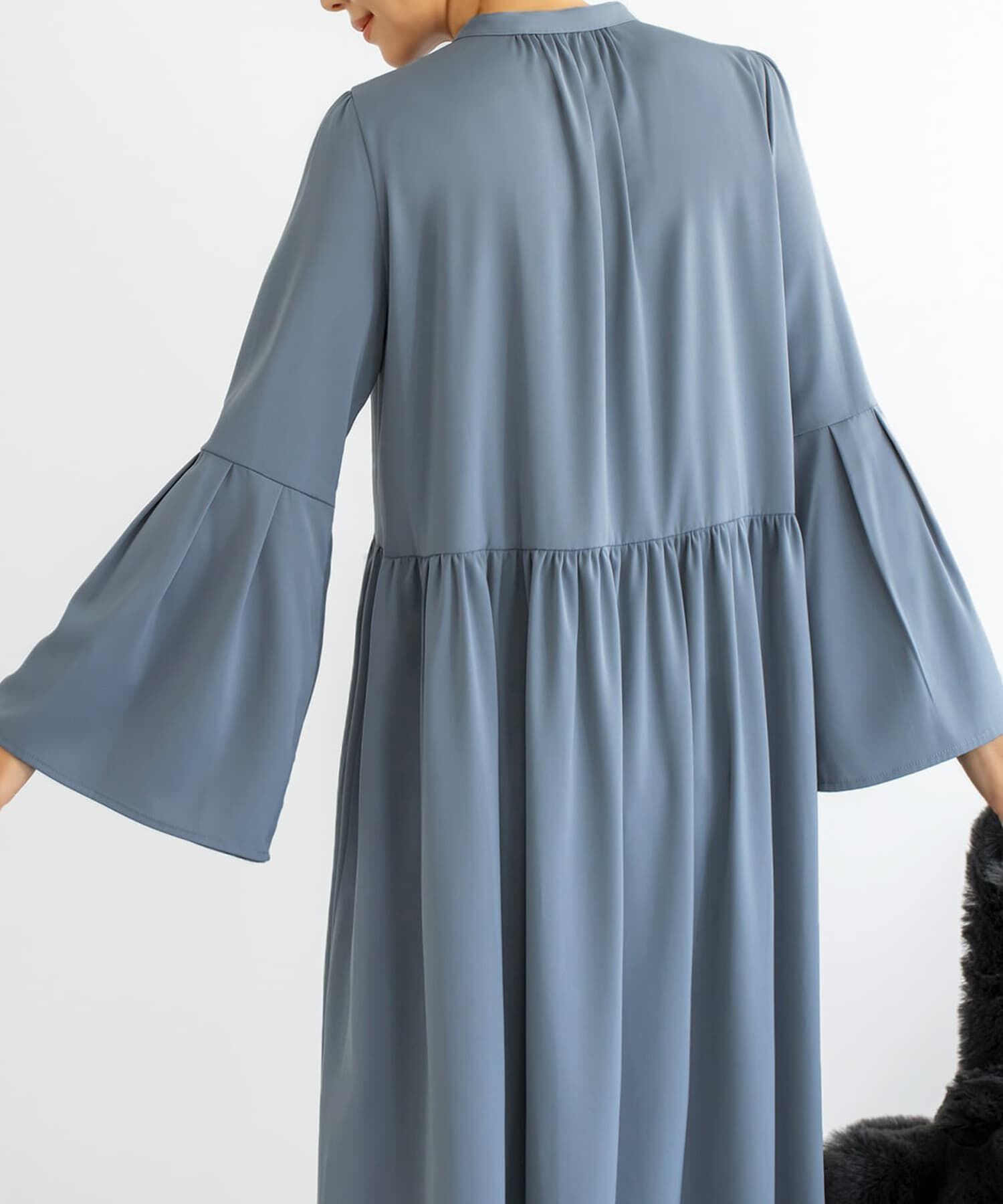 STYLE DELI「タック＆ギャザーワンピース」|ワンピース|