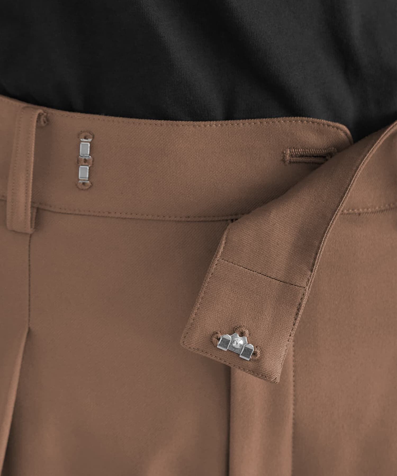 STYLE DELI「【Made in JAPAN】裏微起毛ストレッチタック留めパンツ」|その他|