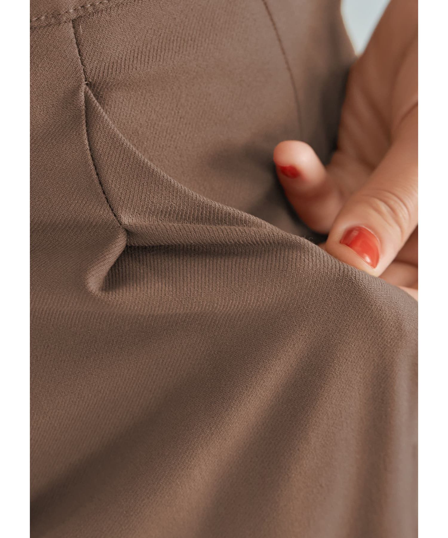 STYLE DELI「【Made in JAPAN】裏微起毛ストレッチタック留めパンツ」|その他|